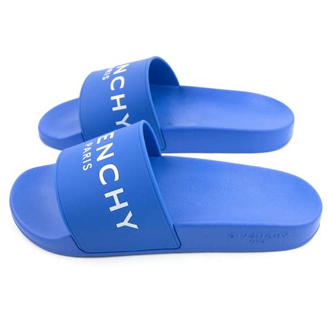 navy blue givenchy slides|Givenchy slides size 35.